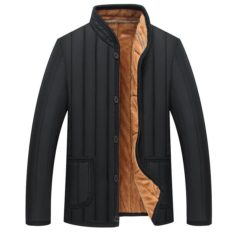 Men’s Winter Jacket – Warm Fleece Lined Casual Coat