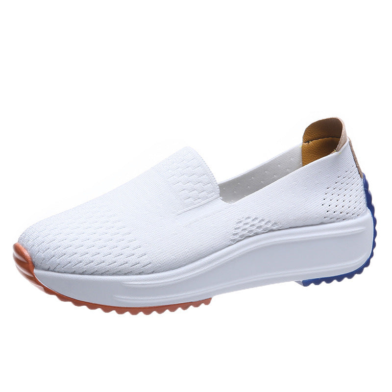 Women’s Slip-On Walking Shoes – Lightweight Casual Sneakers