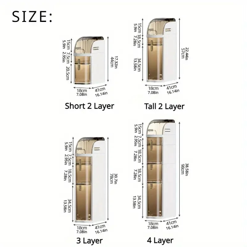 RollEase™ – Smooth-Glide Storage for Your Bathroom