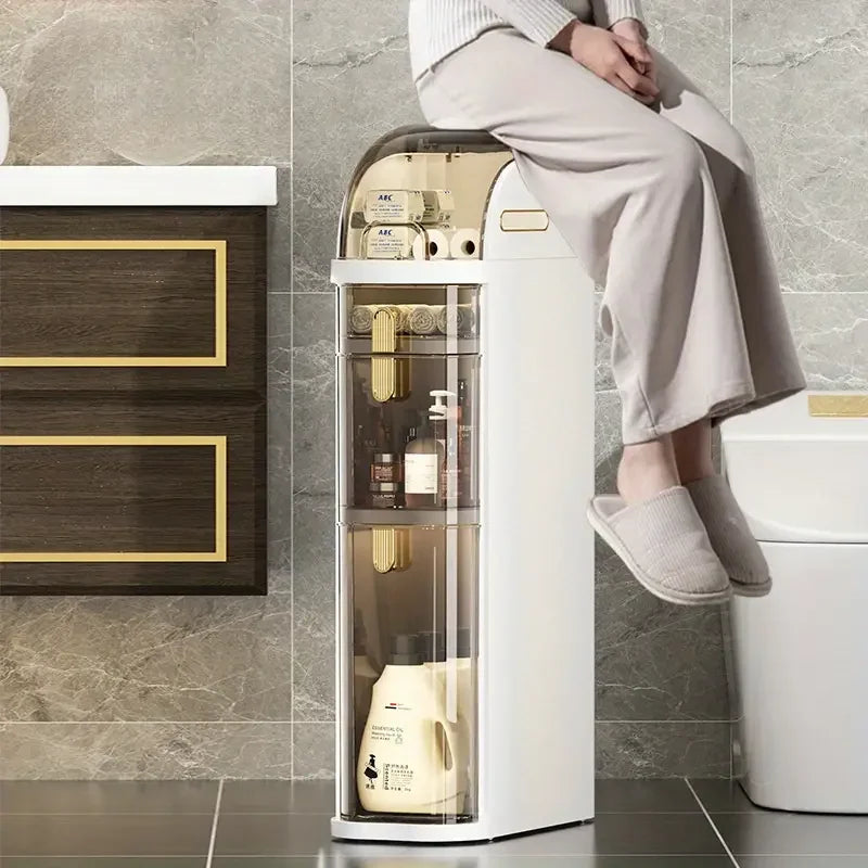RollEase™ – Smooth-Glide Storage for Your Bathroom