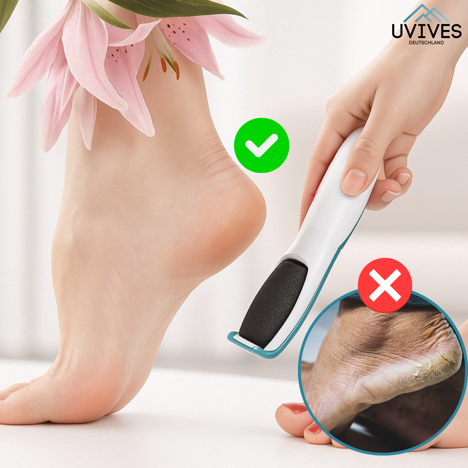 SilkaFeet™ – Effortless, Smooth, Well-Groomed Feet