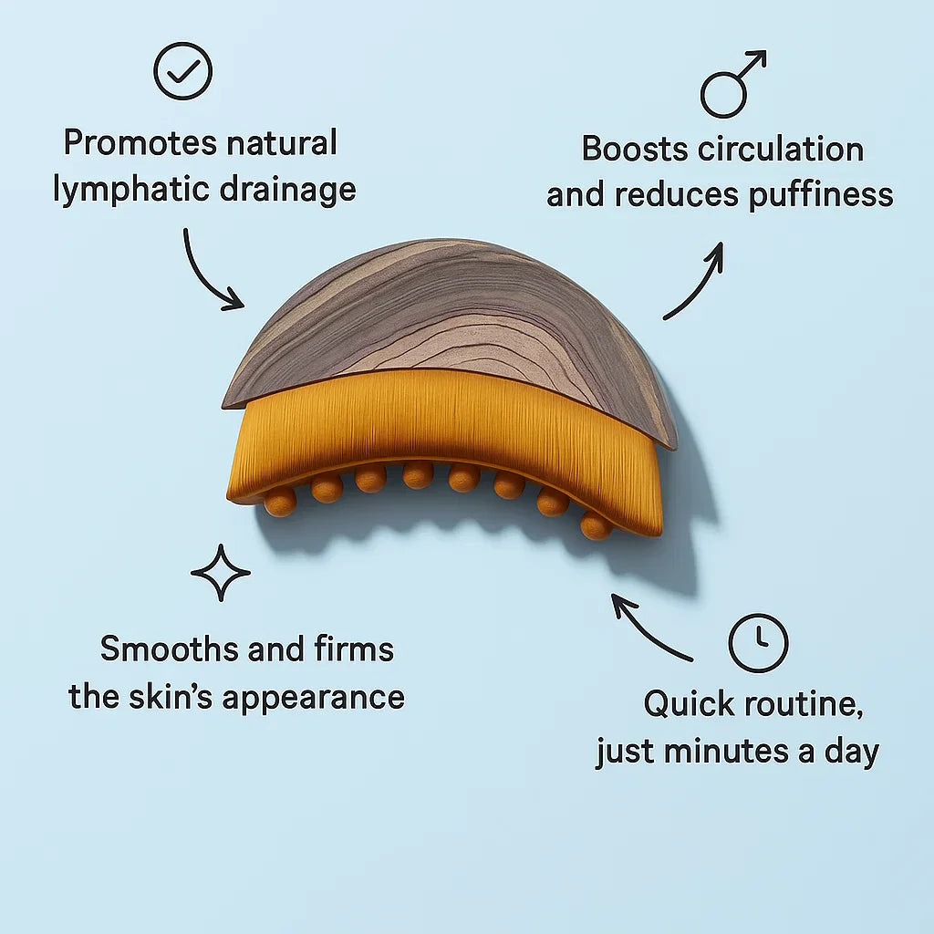 Lymphatic Brush - Reduce puffiness, reveal radiant skin naturally
