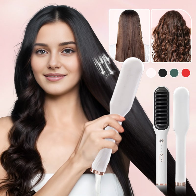 IonGlow™ - Negative Ion Hair Straightener Styling Comb