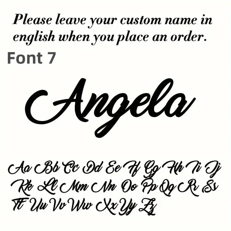 Stainless Steel Name Necklace