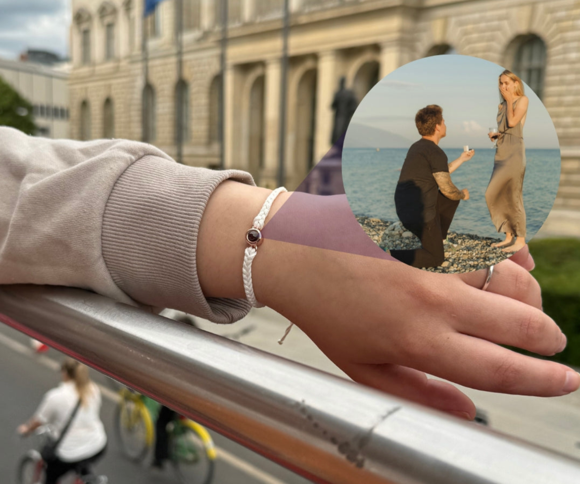 Personalized Handmade Memory Bracelet with Your Own Image