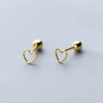 Heart Nut Earrings