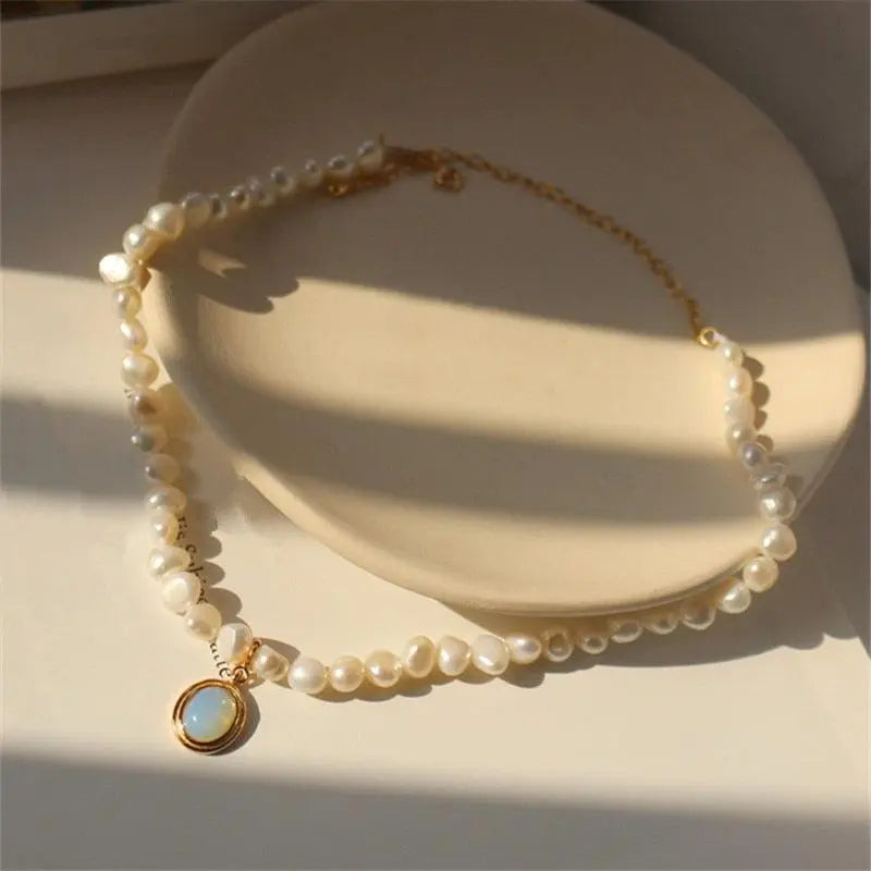 Moonstone Bead Pendant