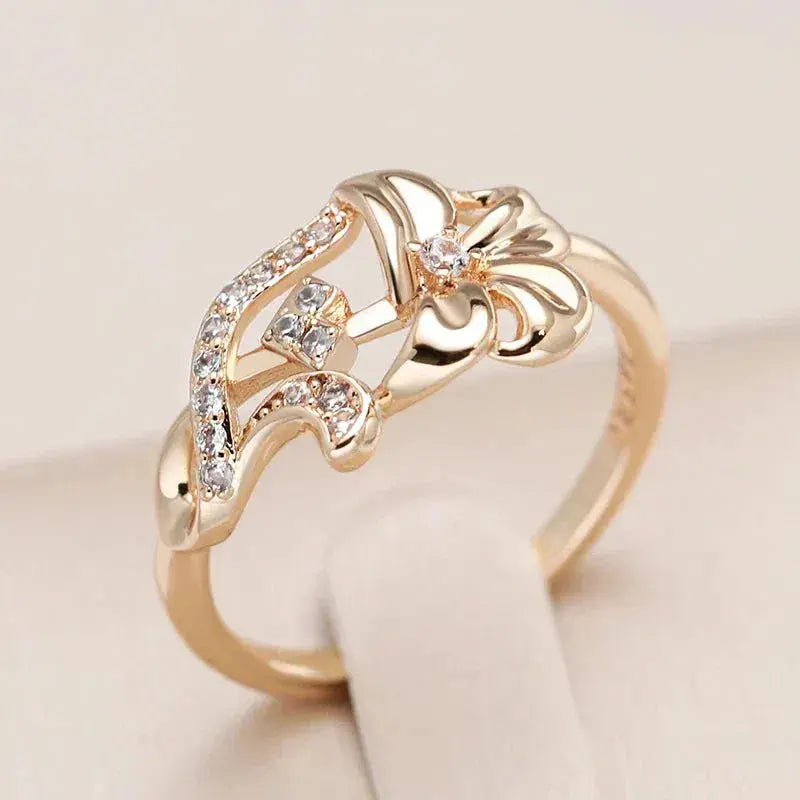 Elegant Gold-Plated Ring