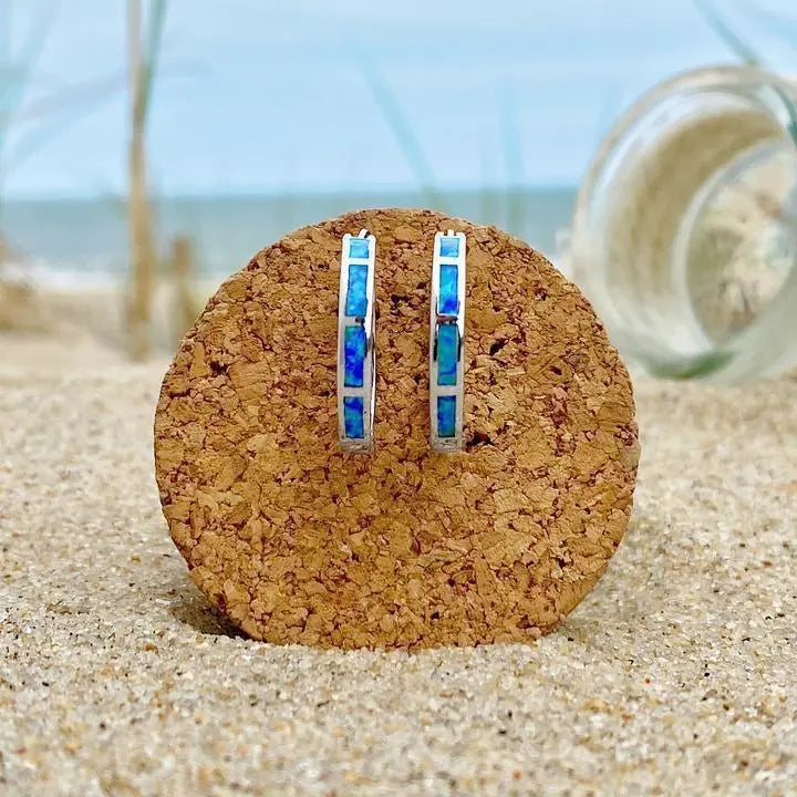 Luxury Silver and Opal Ocean Inspired Rings