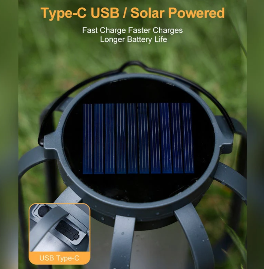 Solar Lantern Outdoor Lamp™ - Charge By Day, Shine By Night