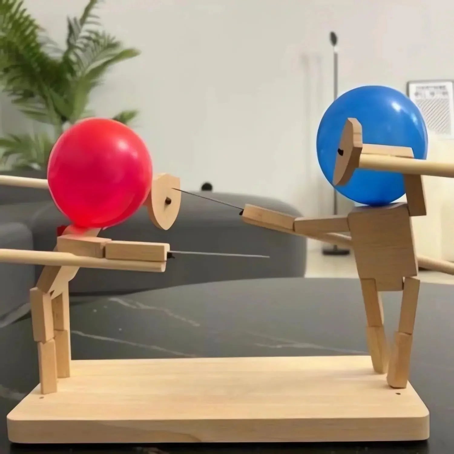 50% OFF | WoodKnights™ Balloon Bamboo Man Sword Fight – Battle Kit