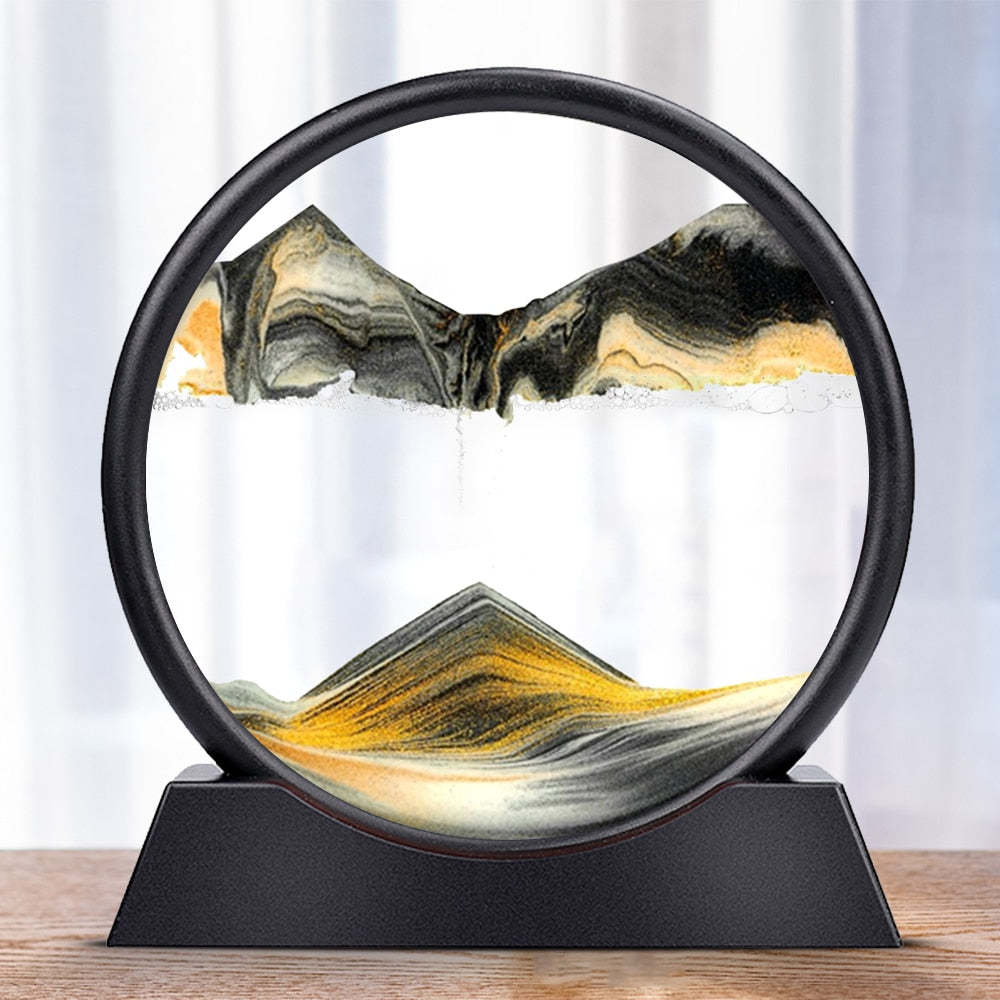 CalmScape™ - Moving Sand Art Hourglass