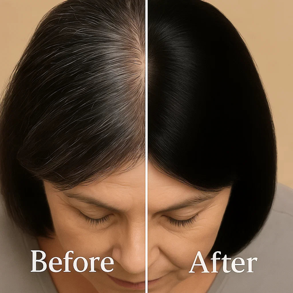 Immediate Hair Colour Stick with Built-In Comb - The 30-Second Fix for Grey Roots