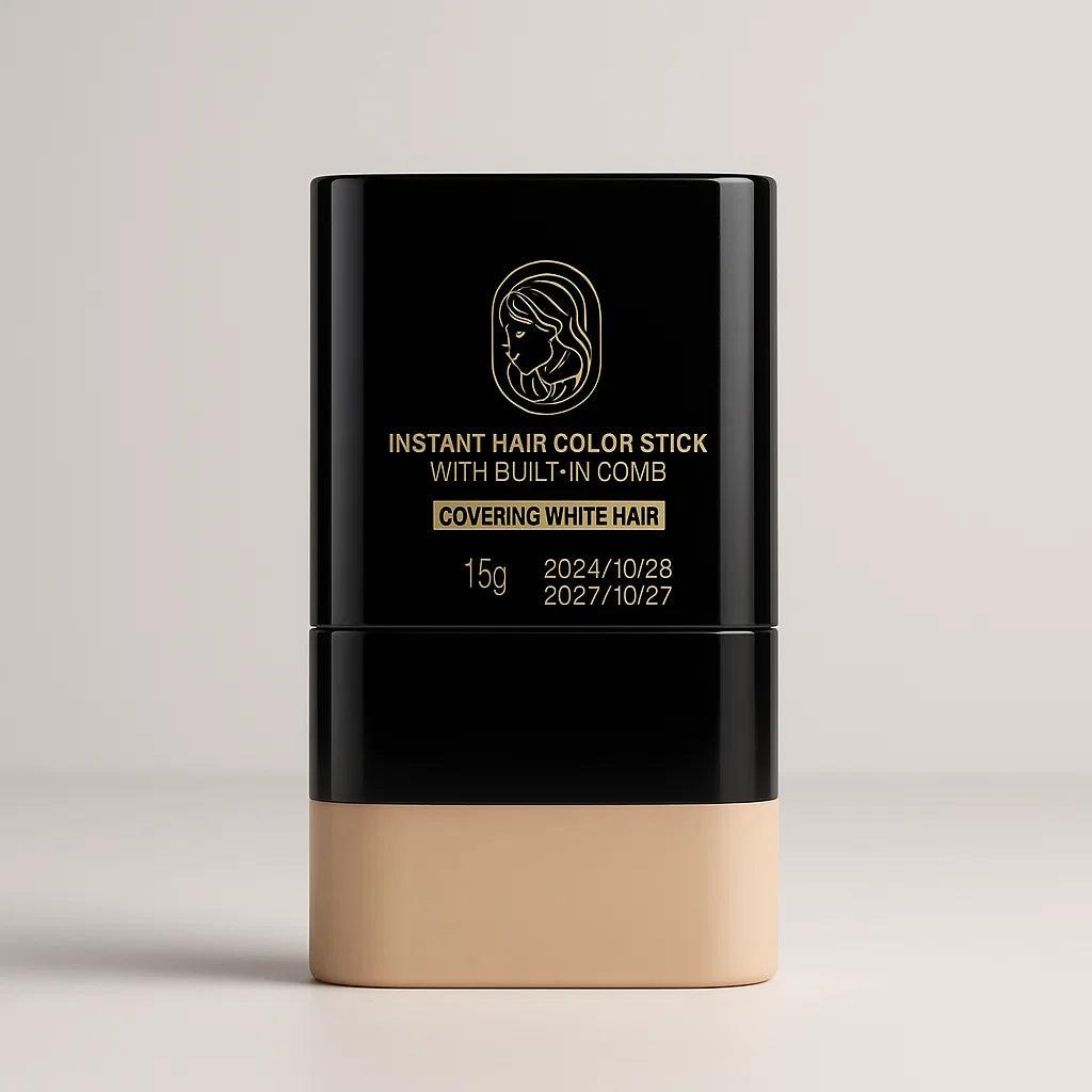 Immediate Hair Colour Stick with Built-In Comb - The 30-Second Fix for Grey Roots