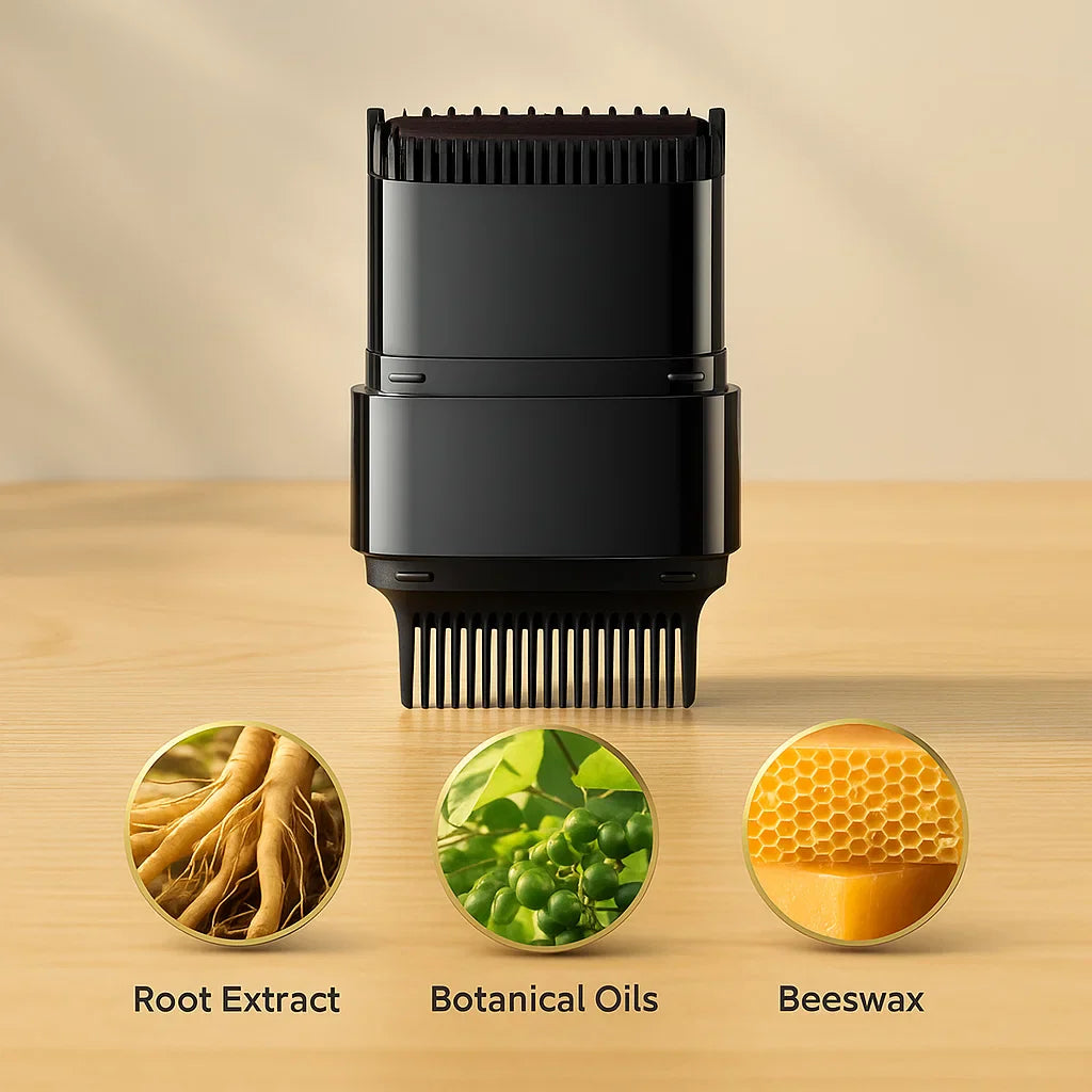 Immediate Hair Colour Stick with Built-In Comb - The 30-Second Fix for Grey Roots