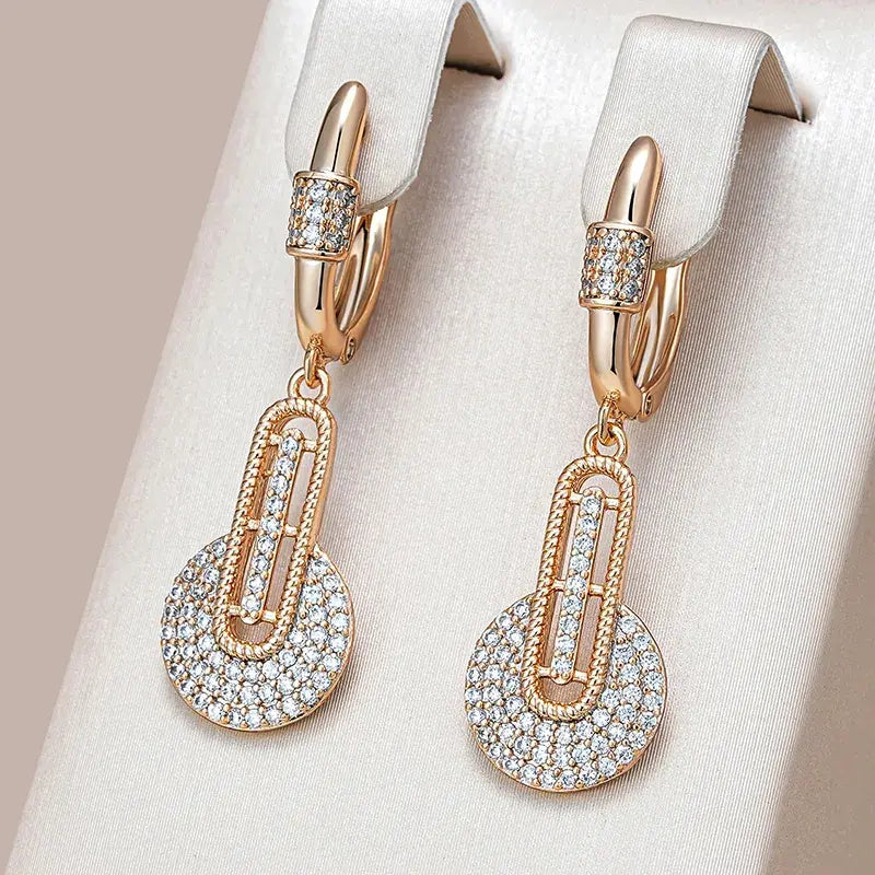 Elegant, bright earrings