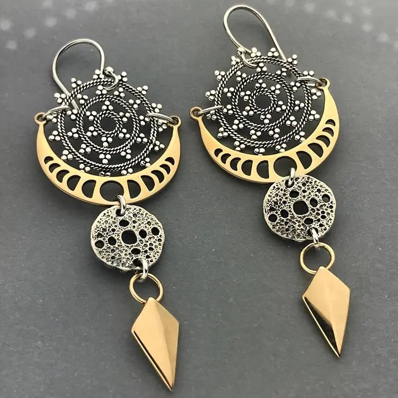 Egyptian gold earrings