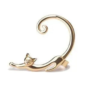 Silver Luxury Earring for Cats